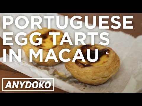Portuguese Egg Tarts and Pork Chop Buns in Macau are the Best!