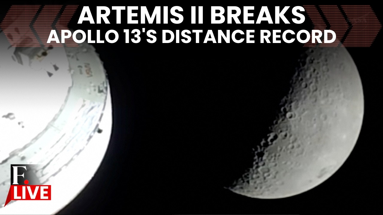 Lunar FlyBy LIVE: Artemis II Crew Crosses Lunar Threshold | NASA Moon Mission | Firstpost