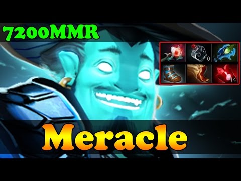 Dota 2 - Meracle- 7200 MMR Storm Spirit Vol 4 - Ranked Match Gameplay!