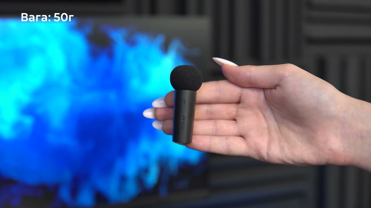 Мікрофон петличний Fifine M6 video preview