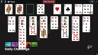 Microsoft Solitaire Collection | Daily Challenge July 18, 2023 | FreeCell Hard