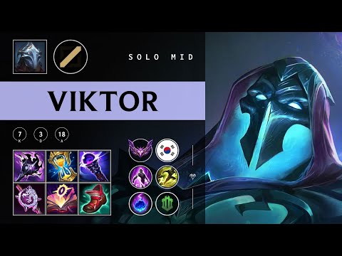 Viktor Mid vs Twisted Fate - KR Master Patch 25.23