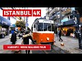 Istanbul City Walking | Kadıköy-Moda Tour Guide | 26 February 2021|4k UHD 60fps|