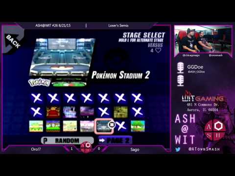 Oro!? (Roy) vs. VH | Sago (Luigi) - ASH@WIT #26 PM Loser's Finals