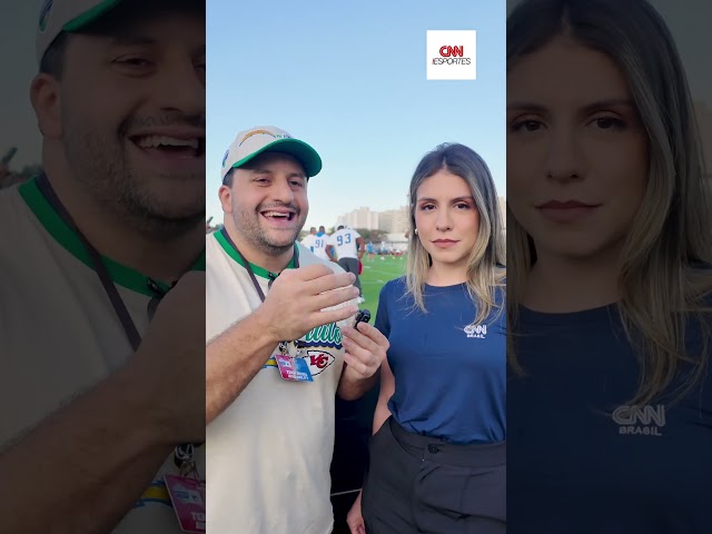 Chargers treinam no CT do Corinthians para jogo da NFL Brasil | CNN ESPORTES