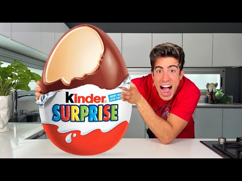 WE MAKE THE BIGGEST KINDER EGG IN THE WORLD !!!