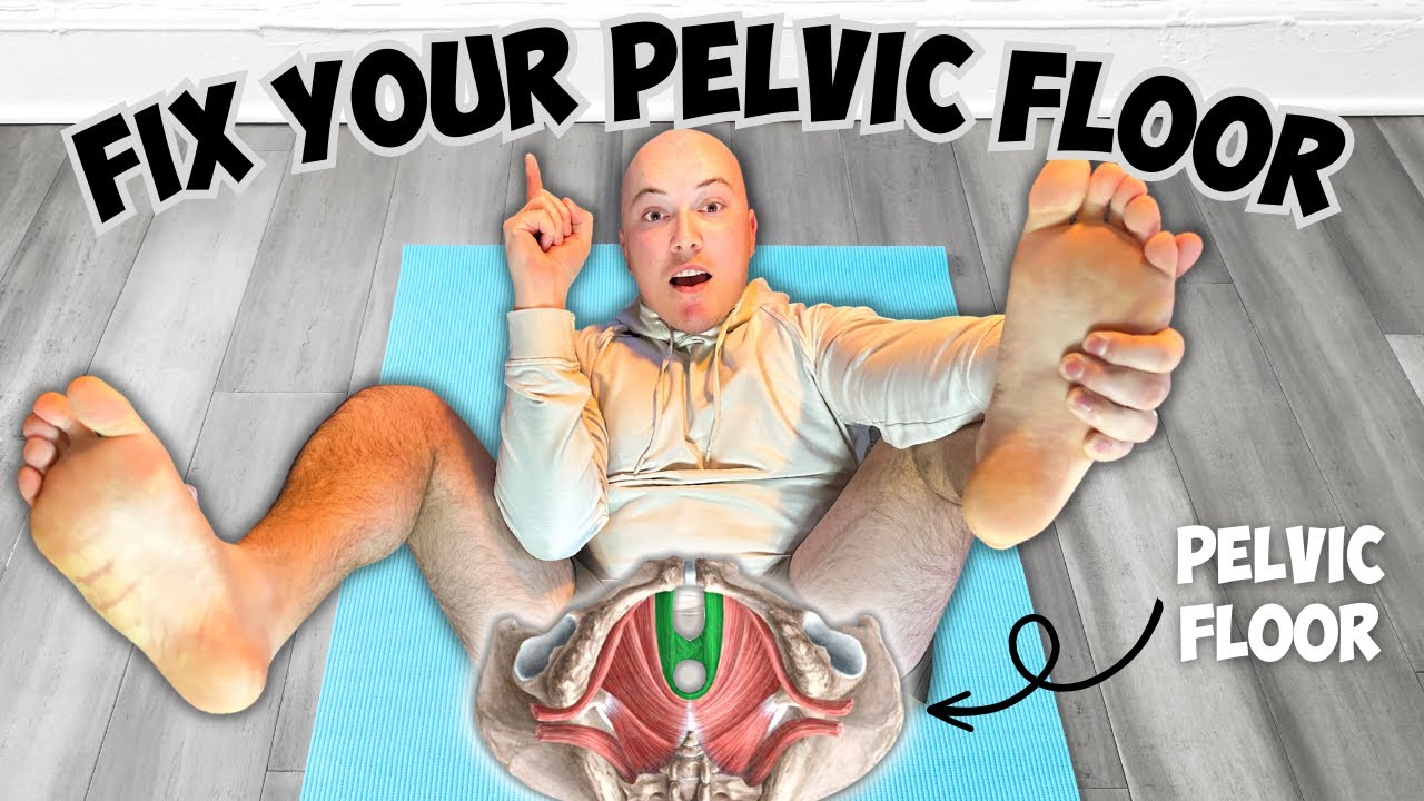 3 LIFE CHANGING Stretches For Your Pelvic Floor (step by step guide)