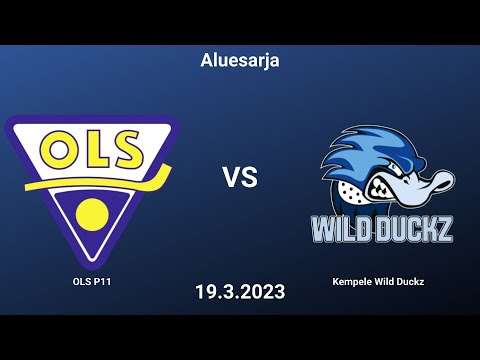 OLS P11 vs. Kempele Wild Duckz - Aluesarja 19.3.2023