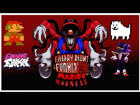 Fnf Mario's Madness V2 all sound familiar/references remastered.