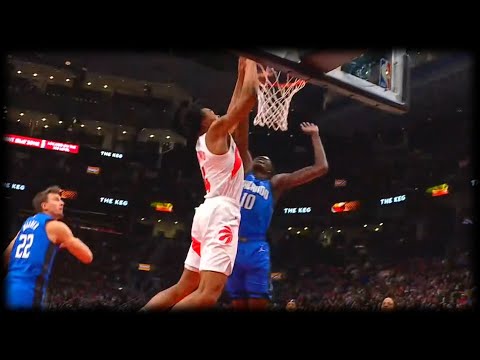 Scottie Barnes Dunk's OVER Bol Bol - Raptors vs Magic