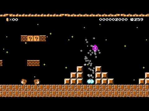 Poison Mushroom plays SMB 1-1 by TIS★Monty♪ 🍄 Super Mario Maker 2 🍄 No Commentary AAF