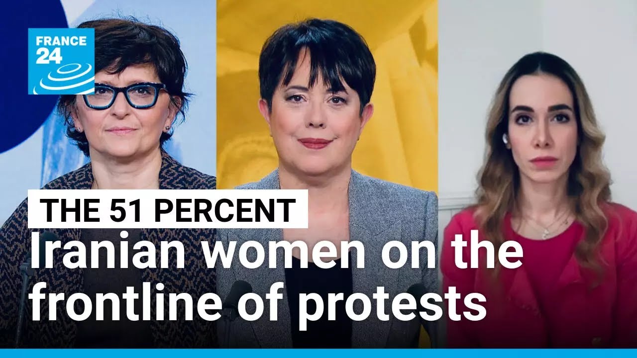 Iranian women on the frontline of protests • FRANCE 24 English