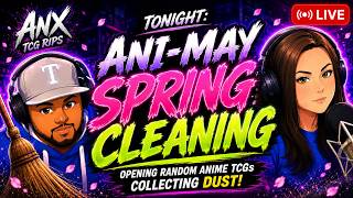 Ani-May Spring Cleaning! 🎴 Opening Random Anime TCGs Collecting Dust 🔥
