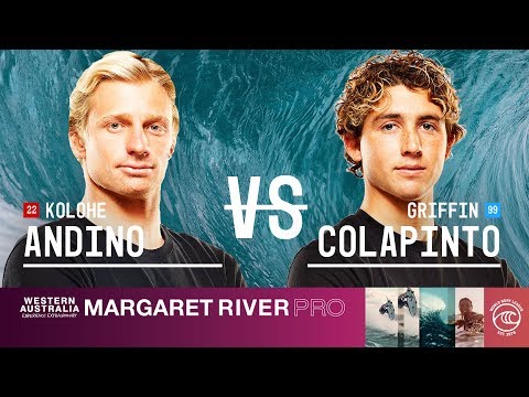Kolohe Andino vs. Griffin Colapinto - Round of 32, Heat 12 - Margaret River Pro 2019