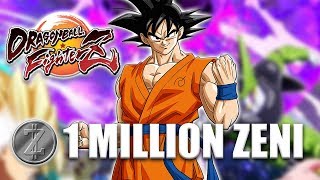 WHAT DOES 1 MILLION ZENI GET YOU IN DRAGON BALL FIGHTERZ!? | BEST WAY TO USE PREMIUM COINS!