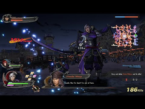 Samurai Warriors 5 - Mitsuhide's Path | Battle of Kozuki Castle (Part 51)