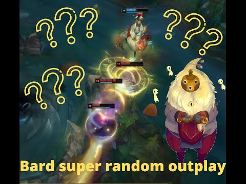 Unexpected Bard Outplay (SUPERSMART) - Best LOL Moments #3