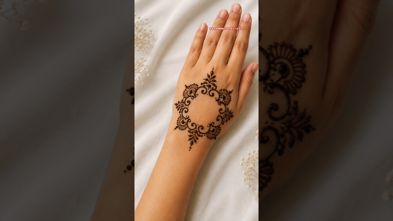 🌿New trending mehandidesign♥️🥀#trendingmehndi #beautiful mehandi design #henadesign #henaart#hena