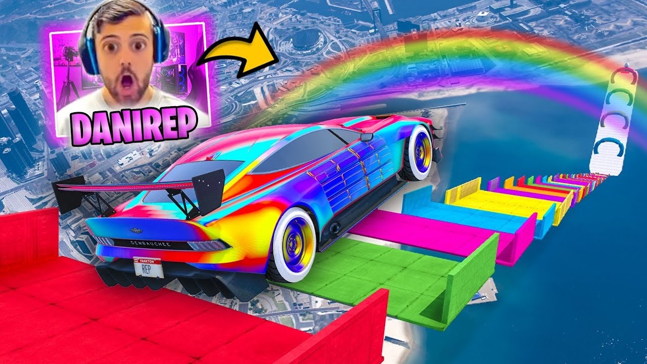 LA MEGA RAMPA CON MAS AMOR DE GTA 5 ONLINE