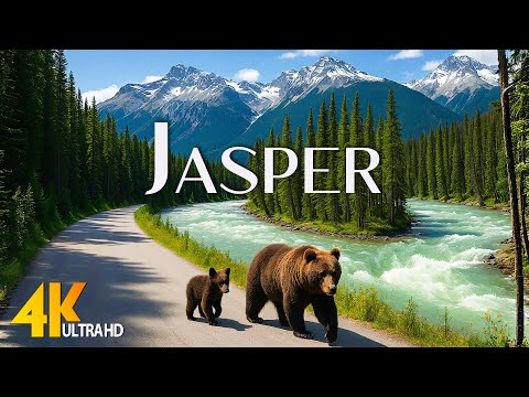 Jasper National Park 4K | Breathtaking Drone Views & Epic Cinematic Nature Music