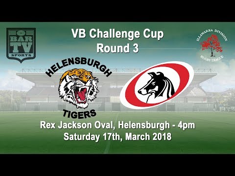 2018 VB Challenge Cup Round 3 - Helensburgh Tigers v Collegians