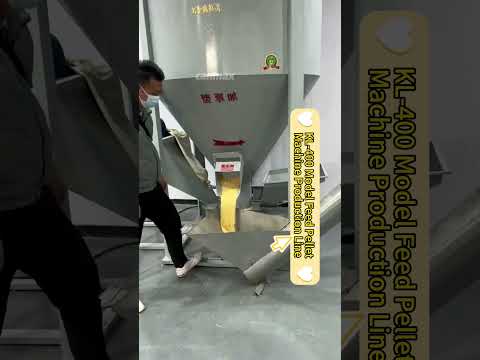KL-400 Model Feed Pellet Machine Production Line #granulator #feedpelletmachine #mixer #conveyor