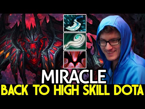 MIRACLE [Shadow Fiend] Back to Blink + Euls Combo High Skill Dota 2