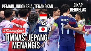 Momen Pemain Jepang Menangis Ditenangkan Pemain Timnas Indonesia Seusai Kalah di Piala Asia Futsal