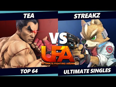 UFA 2022 - Tea (Pac-Man, Kazuya) Vs. Streakz (Fox) SSBU Ultimate Tournament