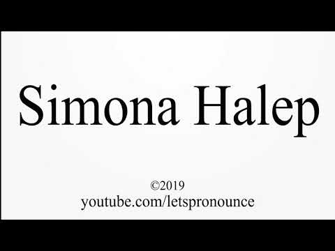 How to Pronounce Simona Halep