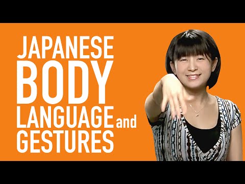 Learn Japanese Japanese Body Language and Gestures Lesson 1