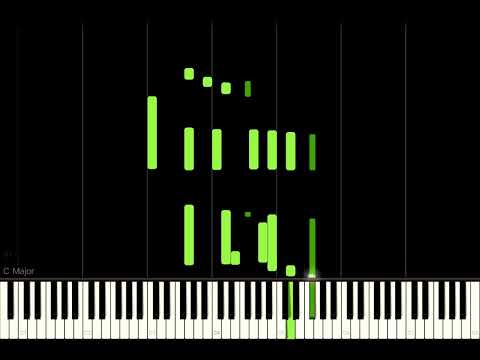 Velours- Anomalie  Synthesia piano tutorial (read description)
