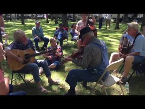 Shadetree pickin' at the Summertown Bluegrass Reunion