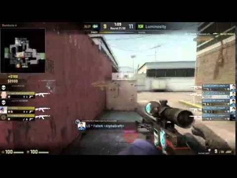 FalleN AWP FLICK SHOT - NIP vs. Luminosity .DH WINTER