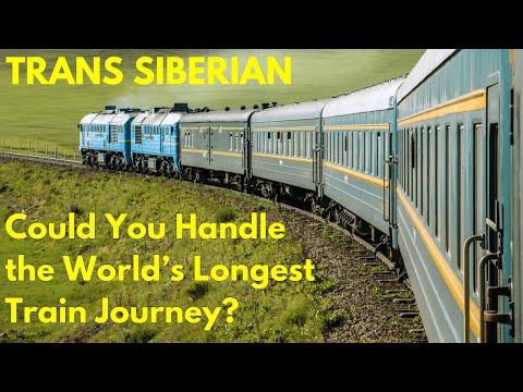 The World's Longest Train Ride: Inside the Trans-Siberian Railway #russia #longest #train