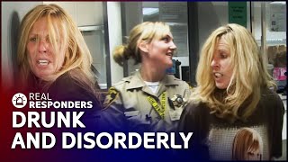 Handling Drunk And Disruptive Suspects In Isolation | Best Of Jail Compilation | Real Responders