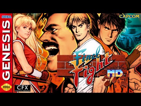 Final Fight MD Version 0.89b (Sega Genesis) Full gameplay