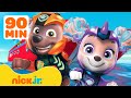Paw Patrol Los Mejores Momentos De PAW Patrol En La Patrulla Marina Con Zuma 1 Hora Nick Jr