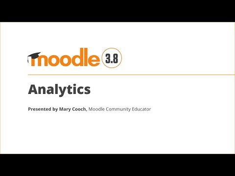 Analytics in Moodle 3 8