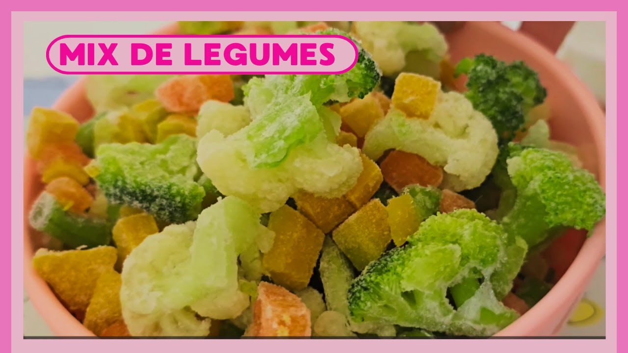 MIX DE LEGUMES | Aprenda essa técnica que é essencial no congelamento #congelamento #congelar