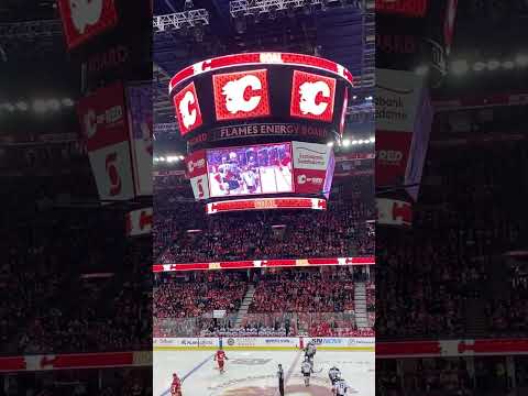 Flames Goal Horn Live (Flat/Out of Tune)