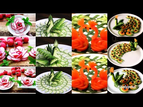 🔴Top Super Salad Decoration Ideas - 5 Super salad Platter, Which Is Beautiful and Exquisite