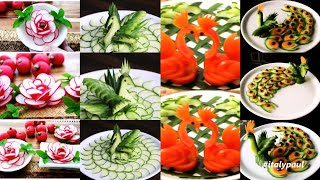 🔴Top Super Salad Decoration Ideas - 5 Super salad Platter, Which Is Beautiful and Exquisite