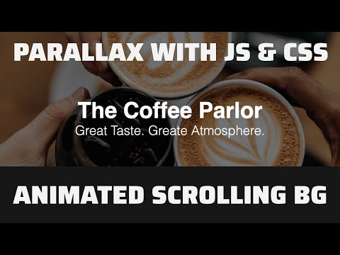 Animated Scrolling Background Pure Javascript Css