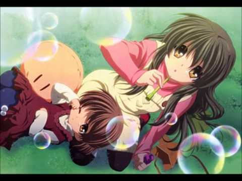 Clannad Ending Theme: "Dango Daikazoku" by Riya (Full HD)