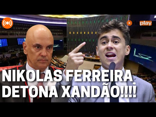 Nikolas Ferreira detona Xandão | Debate na Redação 