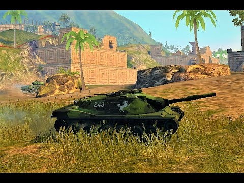 KpfPz 70: 5800 damage , 4 kill's - wot blitz