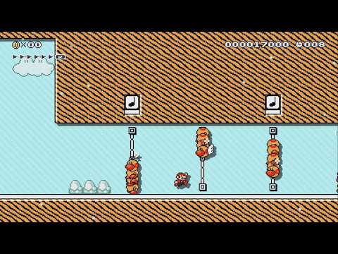 Wigglers 'N' White by ★Billy★ - Super Mario Maker 2 - No Commentary 1bw