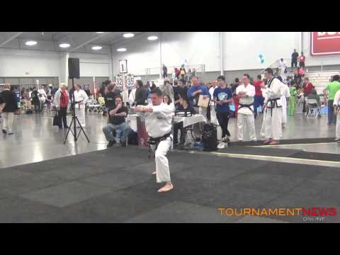 Matt Hogan Korean Forms at Grand Slam Open Nationals 2014