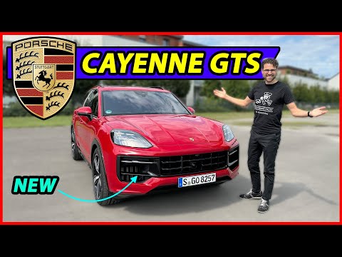 Porsche Cayenne GTS V8 driving REVIEW with Autobahn (Cayenne facelift)
